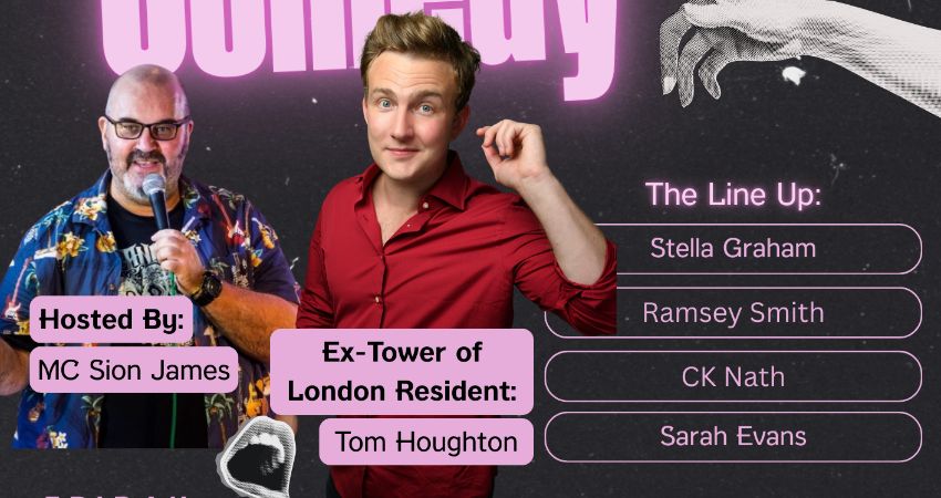Comedy @ Mondo Brewing Co Taproom Battersea :   Tom Houghton , Stella Graham , Ramsey Smith, & more