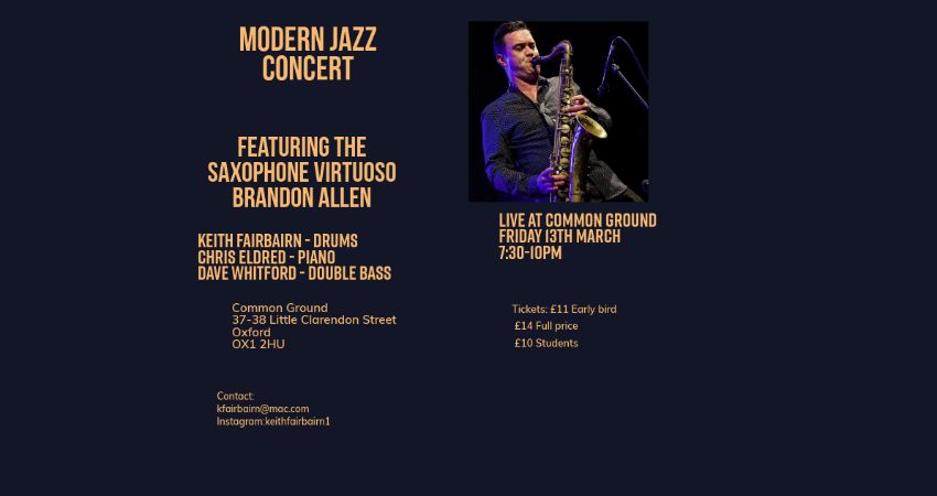 Modern Jazz Concert 