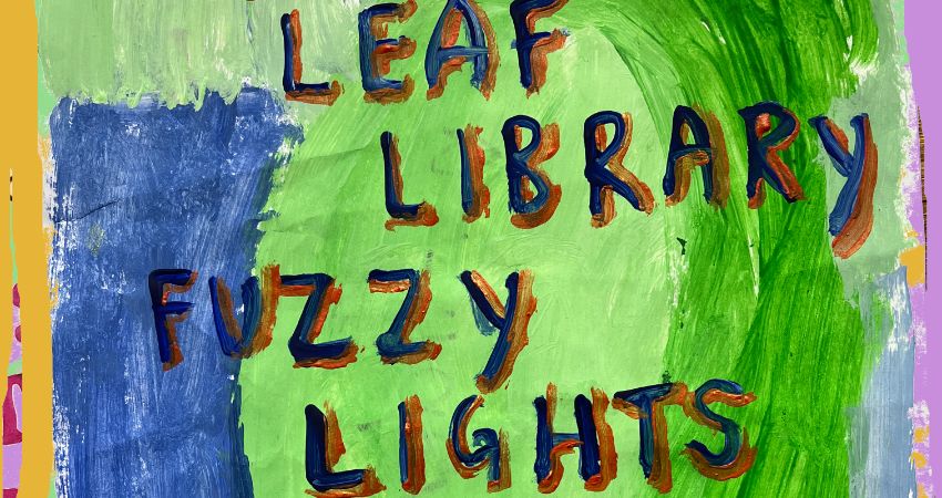 Leaf Library + Fuzzy Lights + bedd 