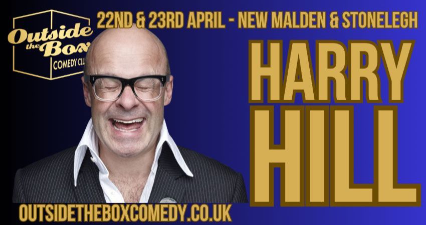 HARRY HILL at Outside the Box Comedy Club at the Royal Oak, New Malden 