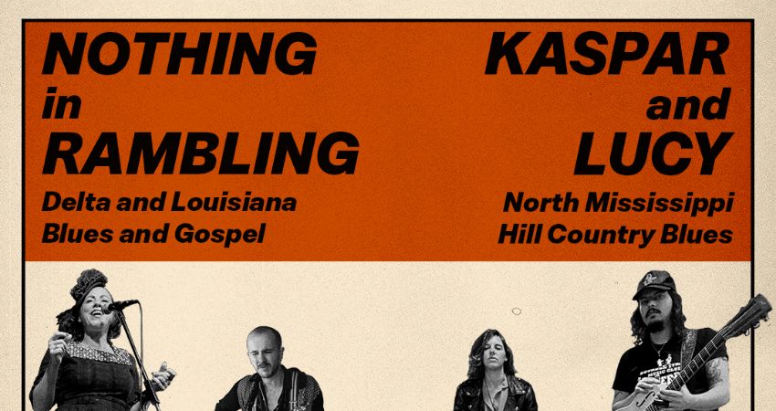 Nothing in Rambling + Kaspar and Lucy 