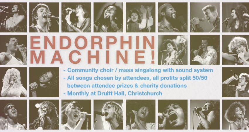 ENDORPHIN MACHINE! (community choir / mass singalong)