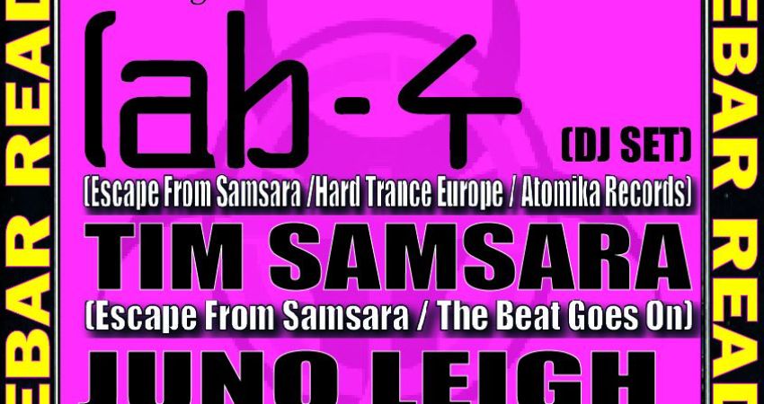 Future Transmissions presents Day Rave 4 with Lab 4/Tim Samsara 