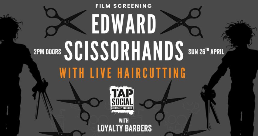 Edward Scisorhands: Screening & trim-along! 