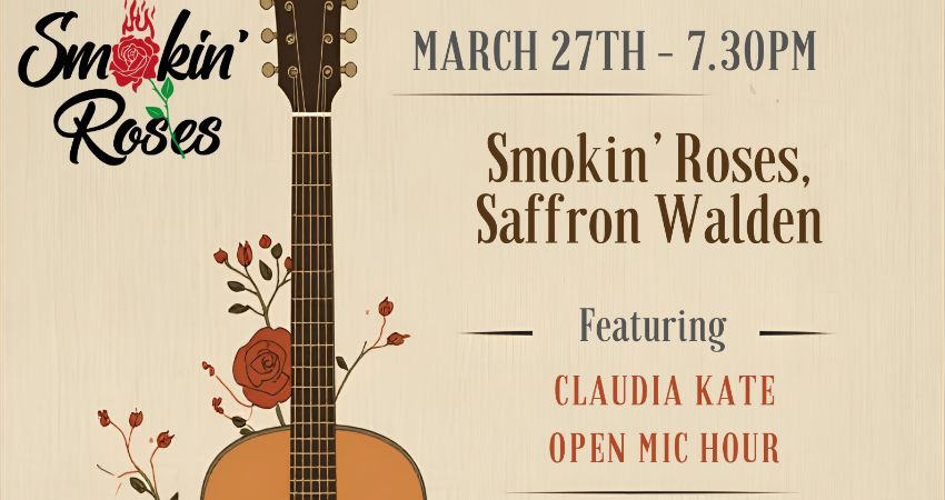 Smokin Roses presents: Folk n' Roses featuring Claudia Kate 