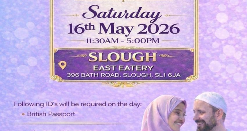 Muslim Marriage Events Slough - 21-36 