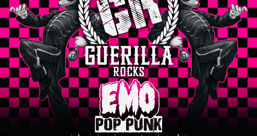 Guerilla Rocks Emo/Pop-Punk Special - Saturday 21st March @ Above