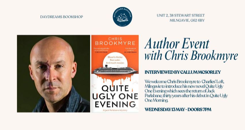 Chris Brookmyre Author Event 