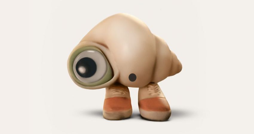 MARCEL THE SHELL WITH SHOES ON 