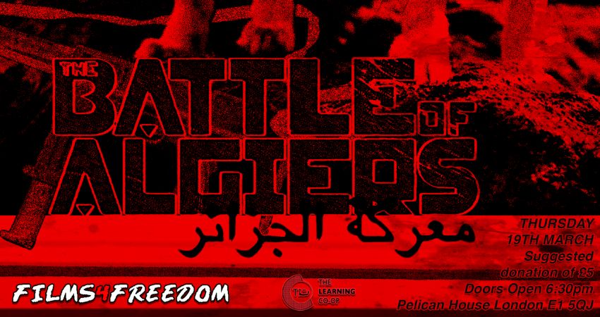 Films4Freedom and The Learning Co-op Presents: