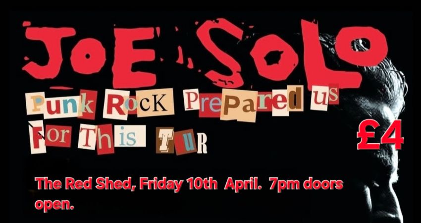 Joe Solo at The Red Shed
