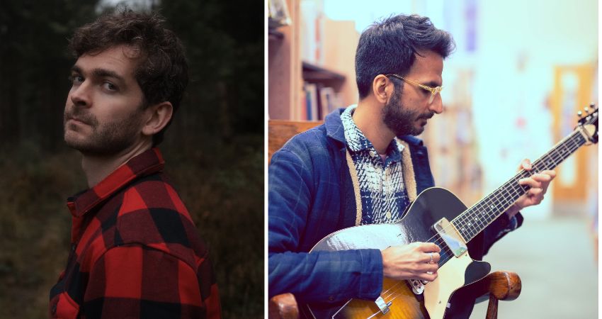 An evening with Amit Dattani & Chris Cleverley at Cafe No9 