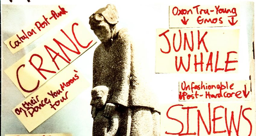 Cranc, Junk Whale, Sinews, Pretty Windows @ Jt Soar 25th April