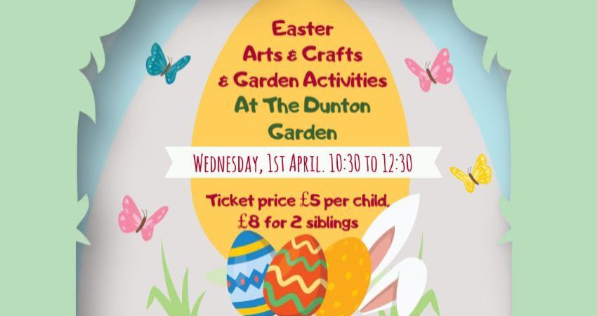 Children’s Arts & Crafts & Garden Activities 