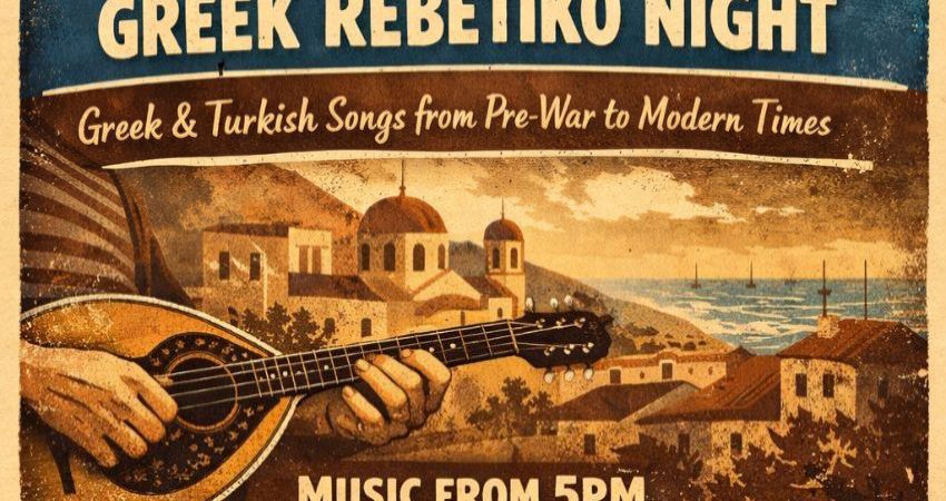 Greek night at goat and boot 22nd