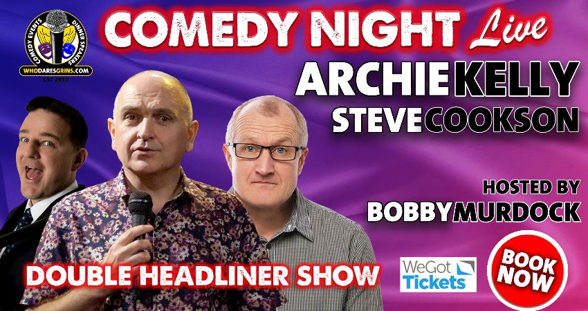 Comedy Night Live Double Headliner Show 