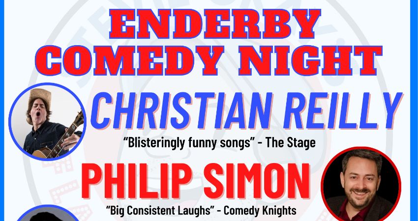 Enderby Comedy Night - 12th May 2026 