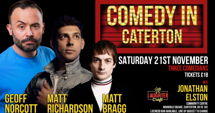 Comedy in Caterton 