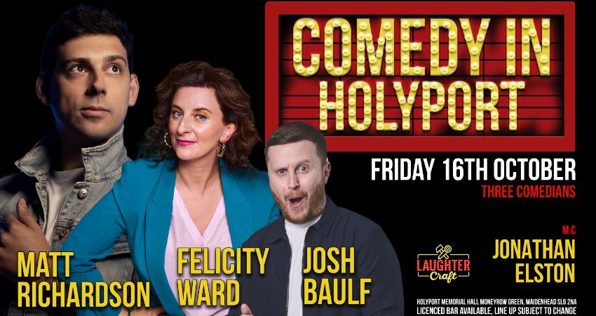 October's Comedy in Holyport 