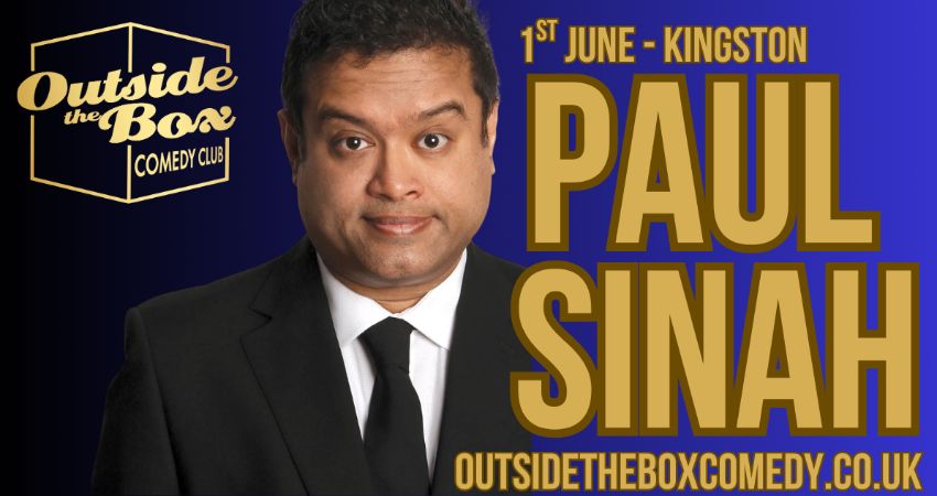 PAUL SINHA at OTB Comedy at The Fighting Cocks, Kingston 