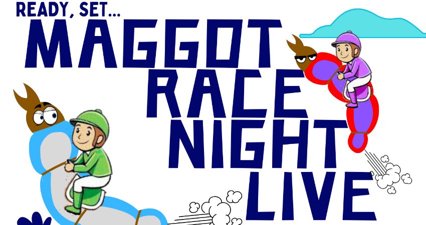 Live Maggot Race Night in aid of NW Air Ambulance 