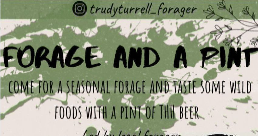 Forage and a pint 