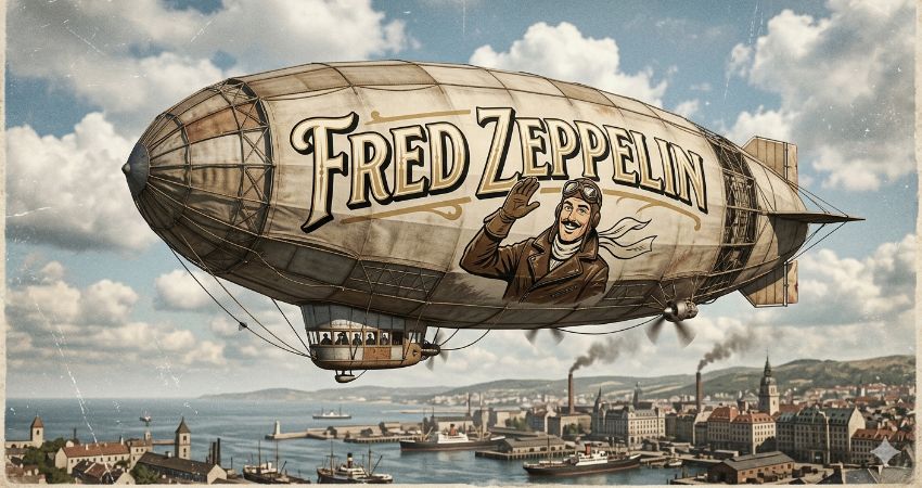 Fred Zeppelin in Pelsall 