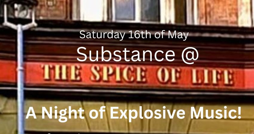 Substance at the Spice of Life   Featuring – Naked Yoga 