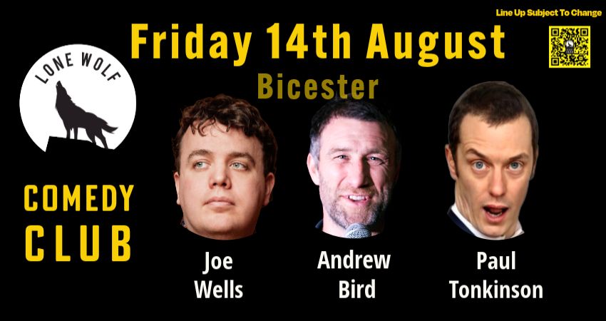 LONE WOLF COMEDY in BICESTER 