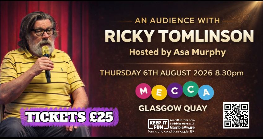 An Audience With TV’s Ricky Tomlnson 