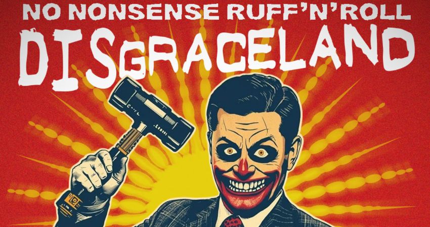 DISGRACELAND + PIECE WORK + THE WATERBOARDERS 