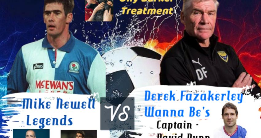 Mike Newell Legends V Derek Fazakerley Olly's All Stars 