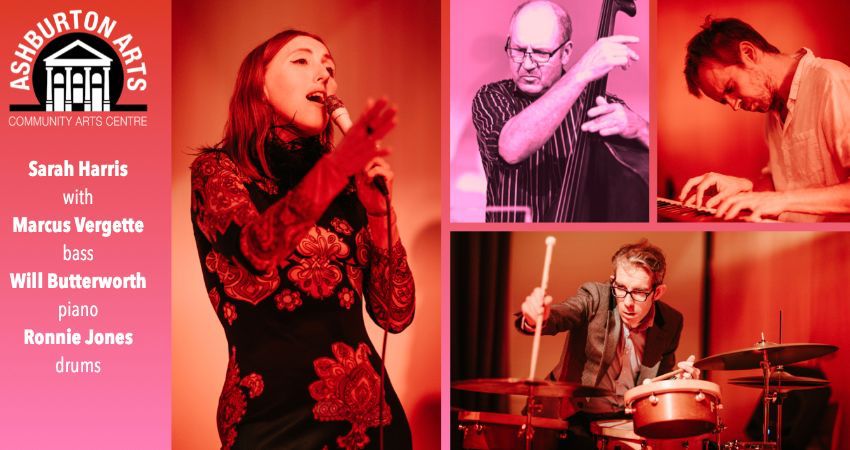 Sarah Harris Quartet - with Will Butterworth, piano; Marcus Vergette, bass and Ronnie Jones, drums 