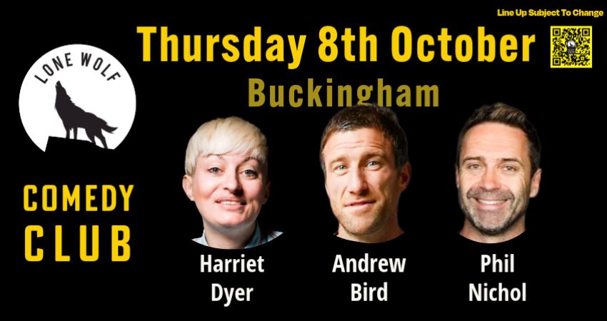 LONE WOLF COMEDY in BUCKINGHAM 