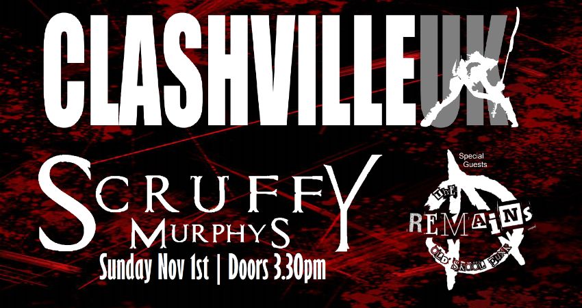 Clashville UK at Scruffy Murphy's, Birmingham
