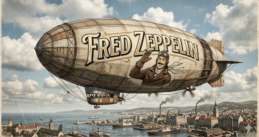 Fred Zeppelin in Sutton Coldfield 