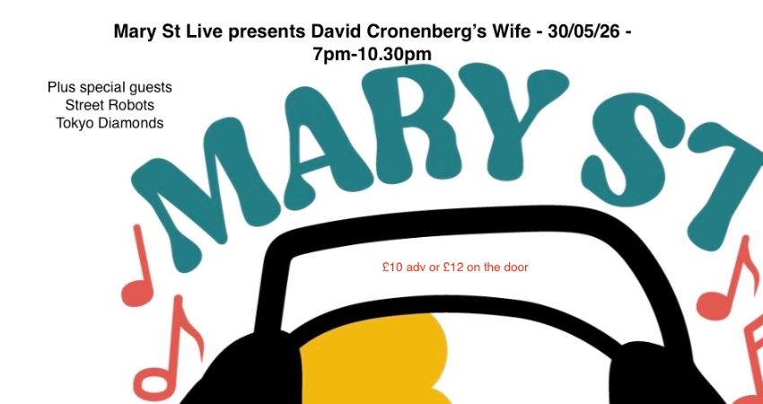 David Cronenberg's Wife - 30th May 2026 