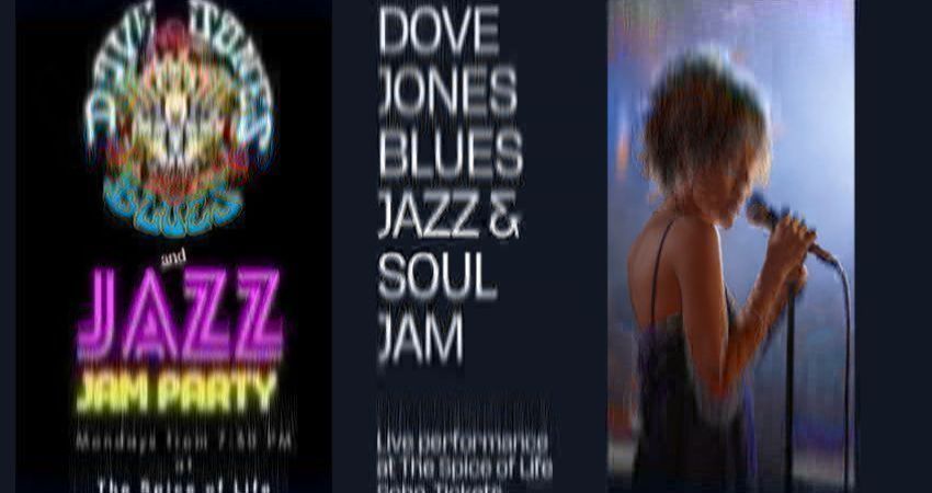 DOVE JONES CONNECTION BLUES & JAZZ JAM PARTY at The Spice of Life Soho 