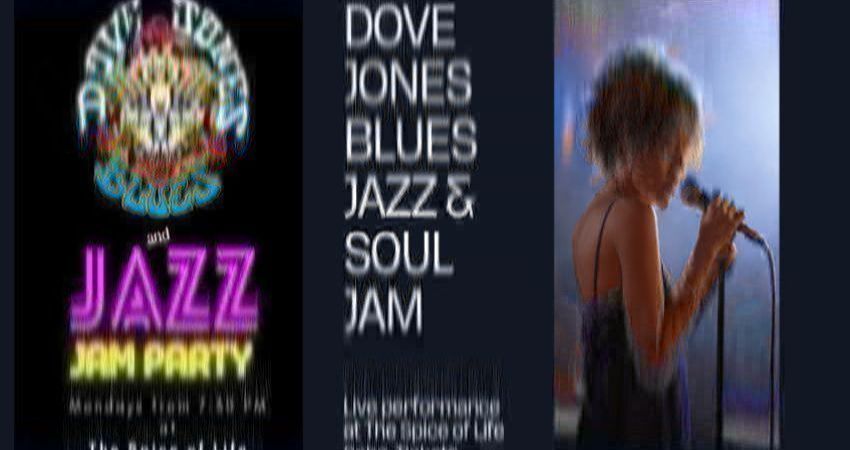 DOVE JONES CONNECTION BLUES & JAZZ JAM PARTY at The Spice of Life Soho 