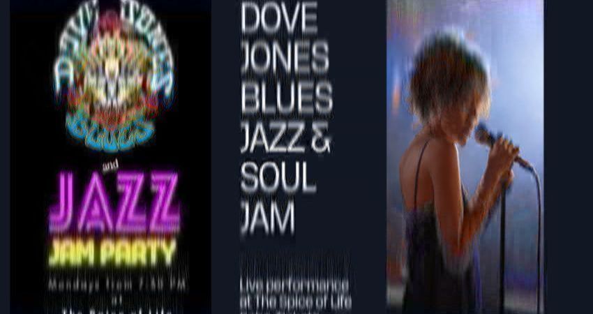 DOVE JONES CONNECTION BLUES & JAZZ JAM PARTY at The Spice of Life Soho 