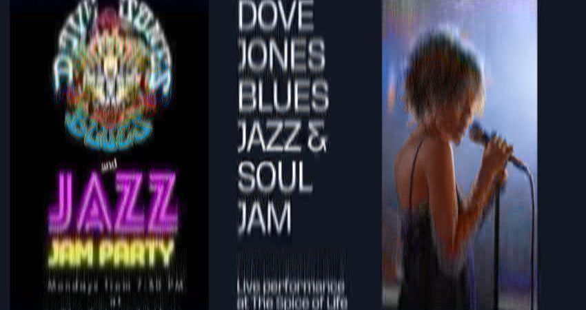 DOVE JONES CONNECTION BLUES & JAZZ JAM PARTY at The Spice of Life Soho 