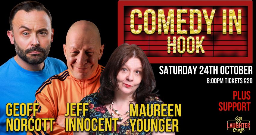 October's Comedy in Hook 