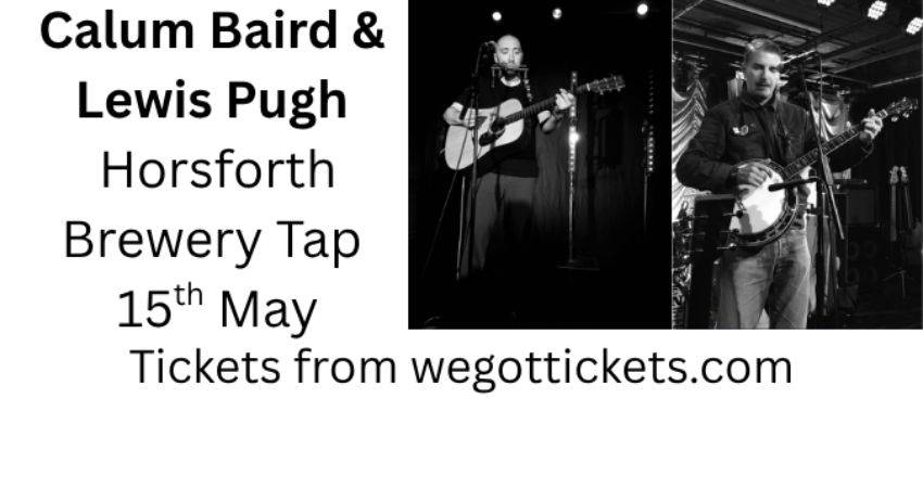 Calum Baird & Lewis Pugh at Horsforth Brewery Tap 