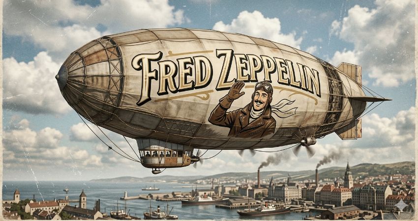 Fred Zeppelin in Bromsgrove 