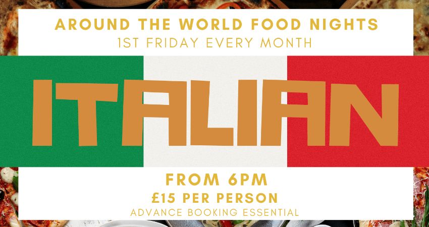 Around The World Food Nights: Italian 