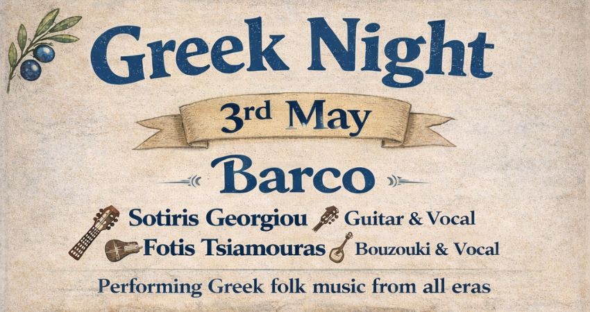 Greek night at Yamas