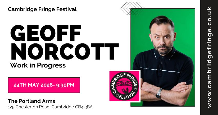 Geoff Norcott - Work in Progress