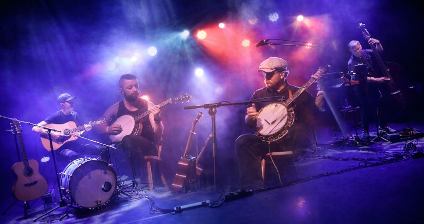 Damien O'Kane and Ron Block Band 