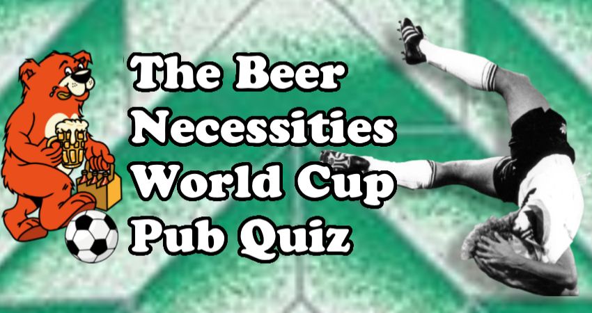 The Beer Necessities World Cup Pub Quiz