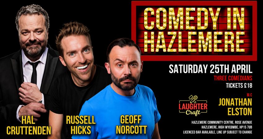 April’s Comedy in Hazlemere 